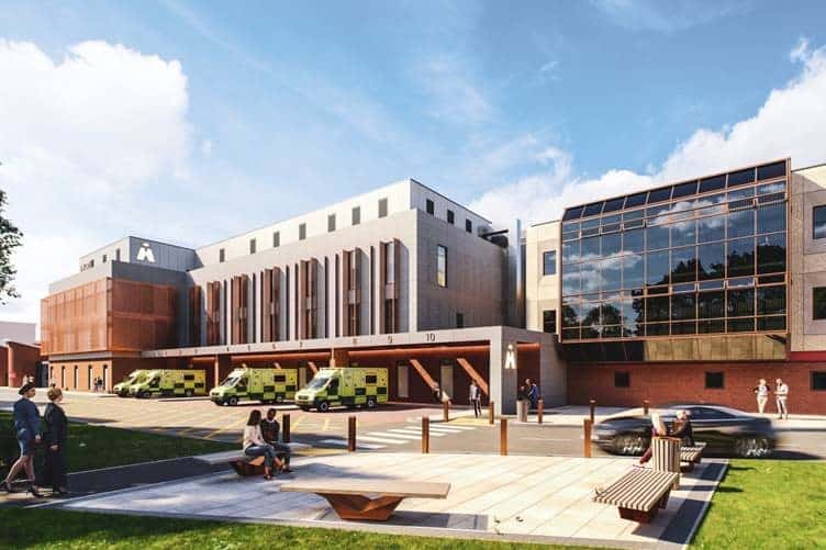Rose System Scaffolding Wins Contract for Manchester Royal Infirmary Expansion