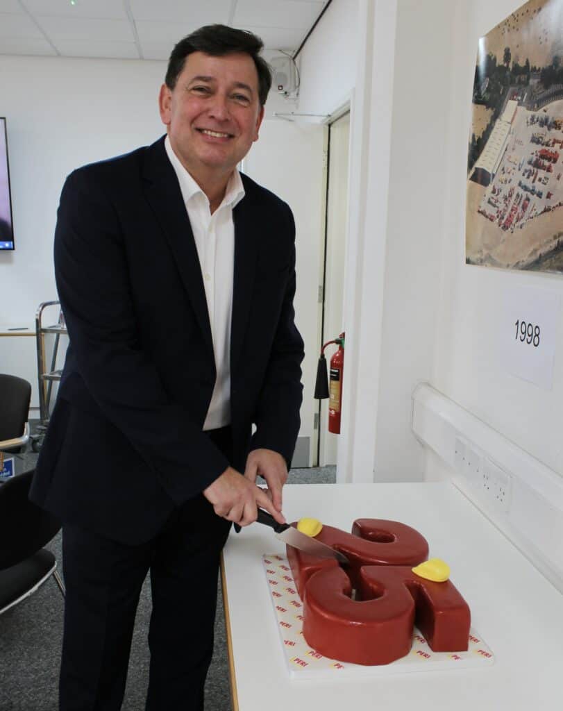PERI Celebrates 25 Years at Rugby Headquarters