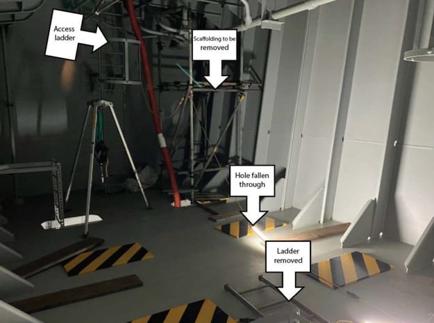 Dockyard and Scaffolding Company Fined Nearly £900k After Scaffolder’s Fall