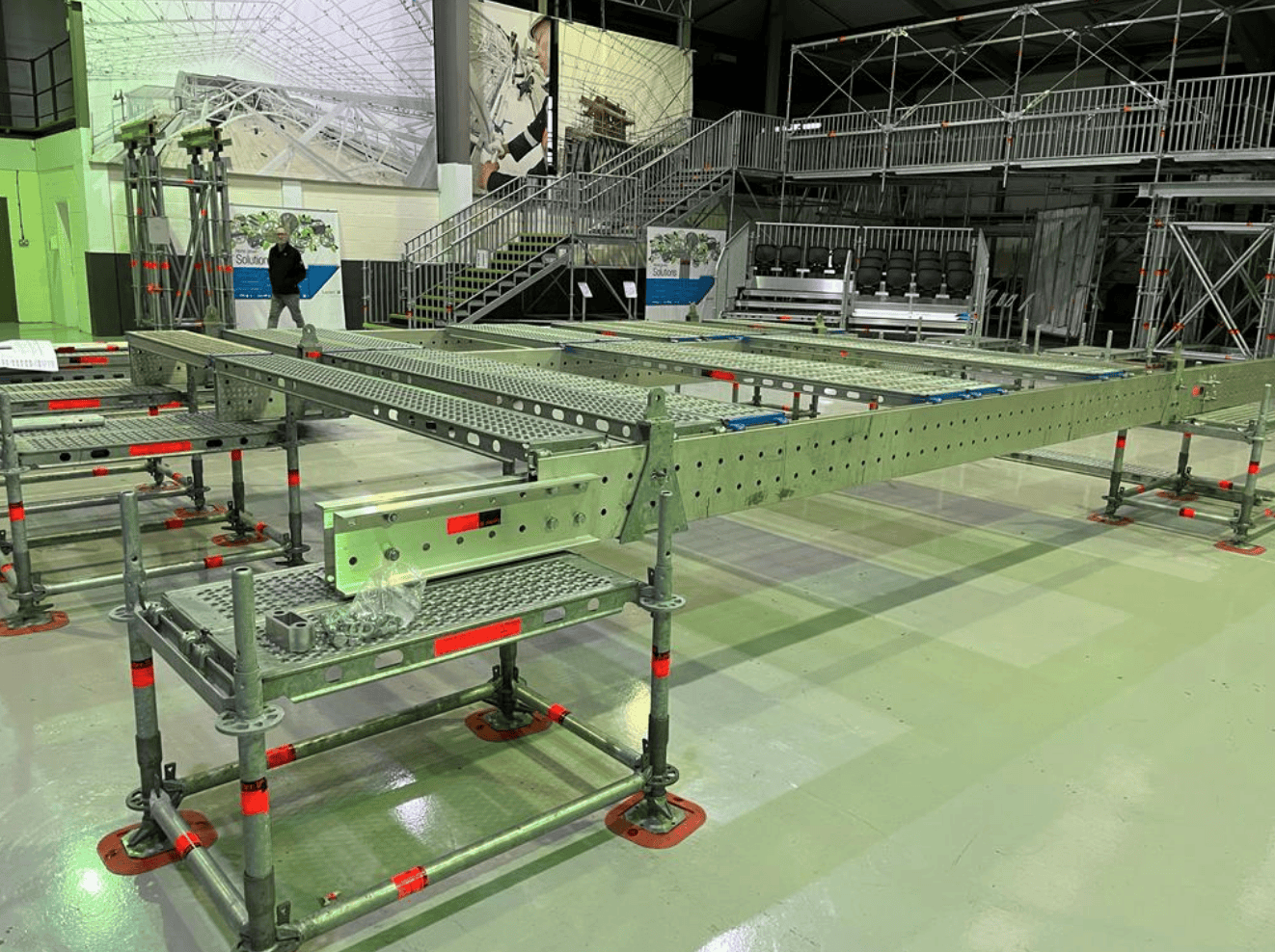 H&H Contract Scaffolding Ltd. was invited to Layher UK headquarters in Letchworth for a pre-build test of the scaffold design with, Layher’s After Sales Specialist Support provider. 