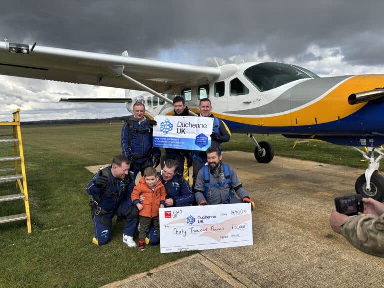 TRAD’s team took part in a skydive at UK Parachuting in Peterborough.