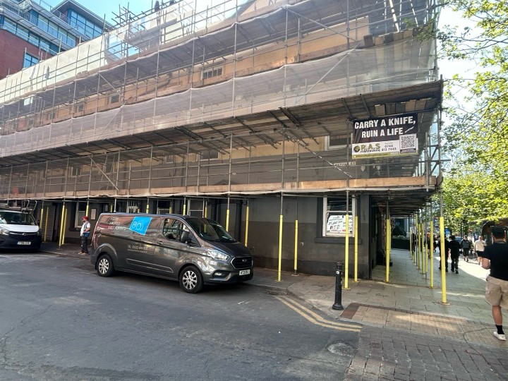 Manchester Scaffolding Firm Launches Knife Crime Awareness Campaign