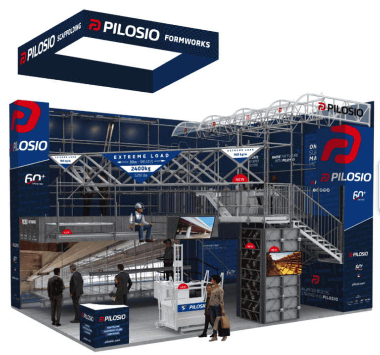 Italian construction solutions specialist Pilosio will unveil an extensive suite of innovative scaffolding, formwork, and vertical access systems at Bauma 2025