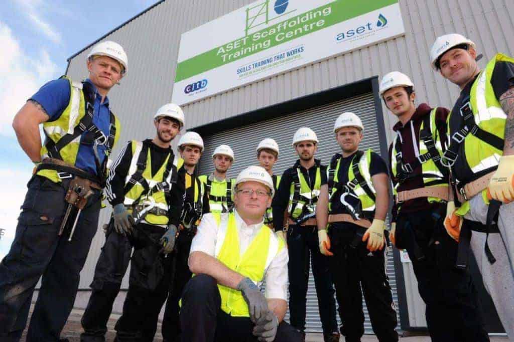 Scaffold Training centre Aberdeen CITB, ASET, CISRS