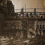 a-rare-photo-of-scaffolding-workers-using-wooden-poles-c1900