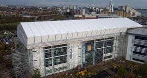 Atlantic Scaffolding chose Generation UNI Roof for Temporary Roof project