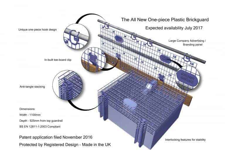 New MAX One-piece Plastic Brickguard in Production