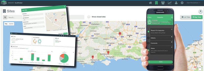 SMART Scaffolder Inspection app
