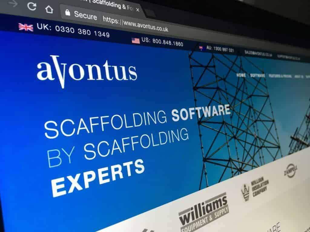 Avontus new website