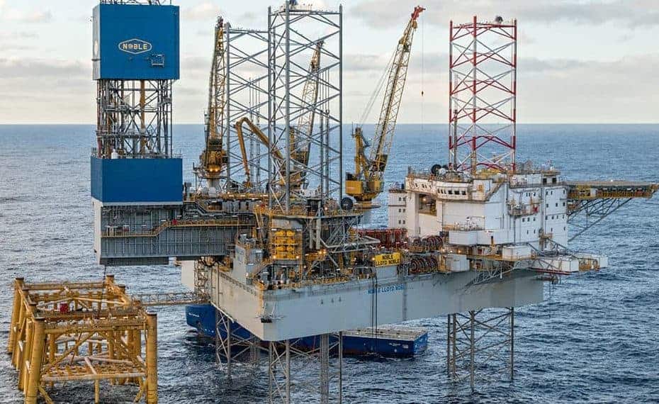 North Sea Rig