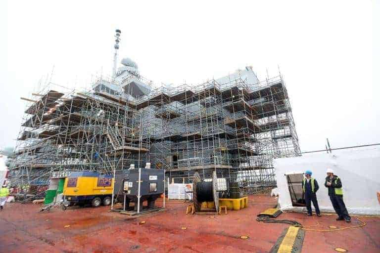 Generating Scaffolding Success on HMS Queen Elizabeth