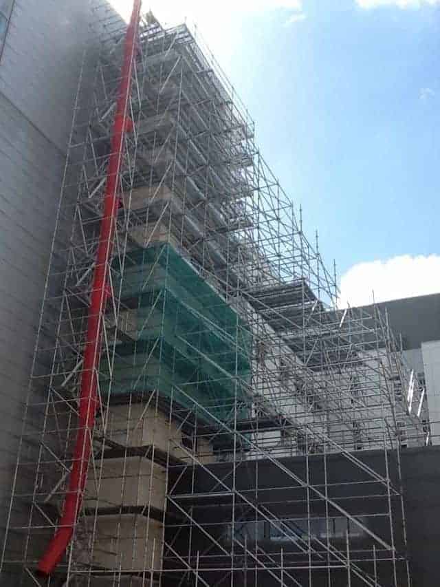 Godiva Erect Largest Free Standing Scaffolding in Coventry