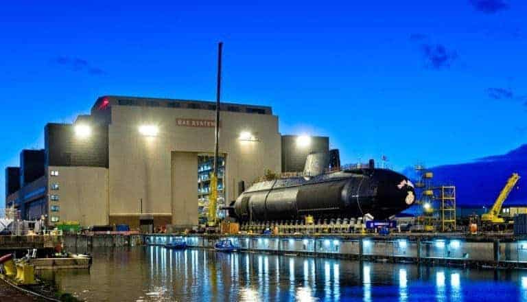 Wood Group wins industrial services contract for Royal Navy submarines