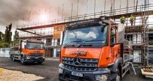 Mercer Scaffolding New Trucks