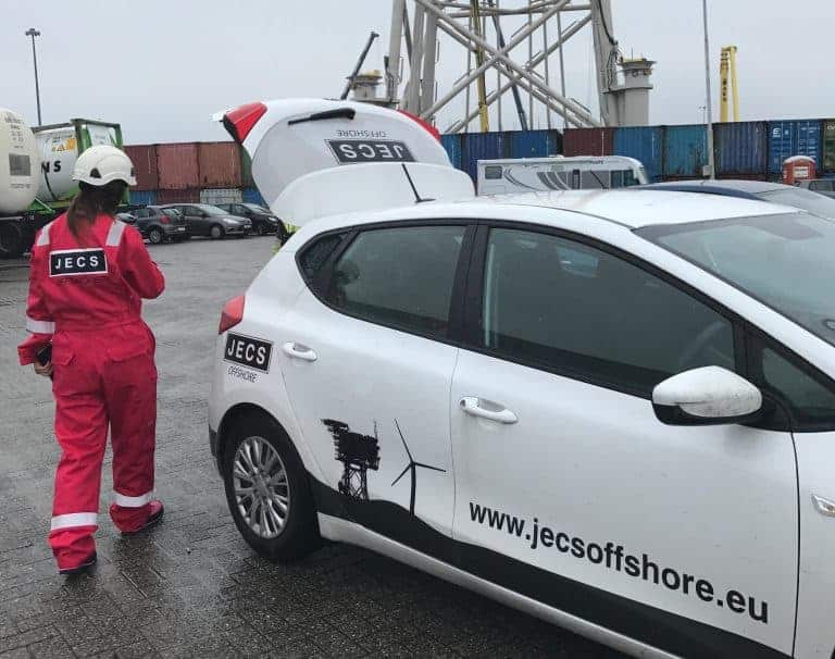 Wind Farm Success for JECS Offshore Scaffolding Services