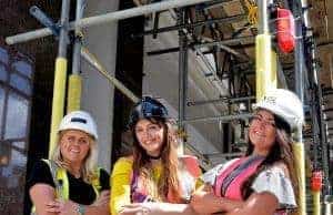 Female Scaffolders