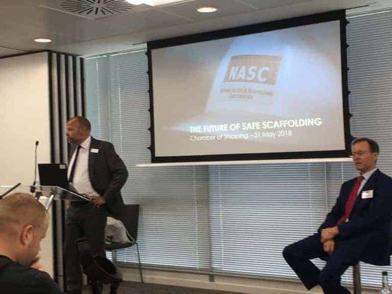 NASC Host Future of Safe Scaffolding Breakfast Event