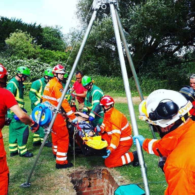 Scaffold Sales Manager Injured In Dramatic Rescue