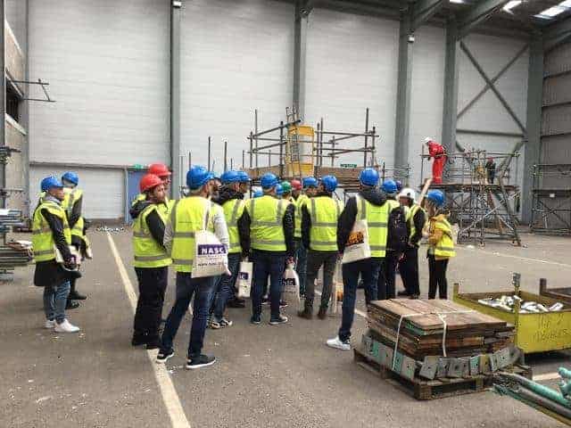 Scaffolding training tour