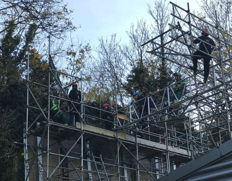 Scaffolding Firm Provides Lifesaving Services To HART