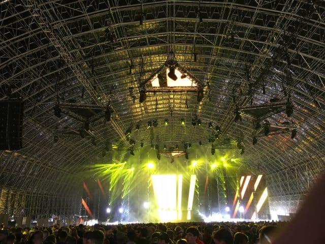 Acorn Event Structures at Creamfields
