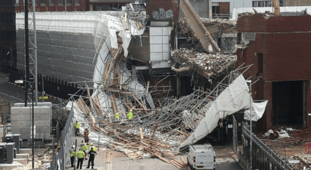 demolition contractors Scaffold Collapse Reading