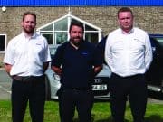 New Associate Directors At Rilmac Scaffolding - Tom Walker, James Newton and Roger Woodlock