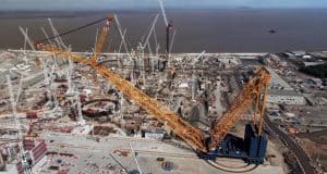 Worlds biggest crane starts work at Hinkley Point