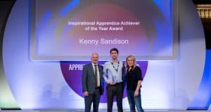 Scaffolder Kenny Sandison CITB Inspirational Apprentice of the year 2019