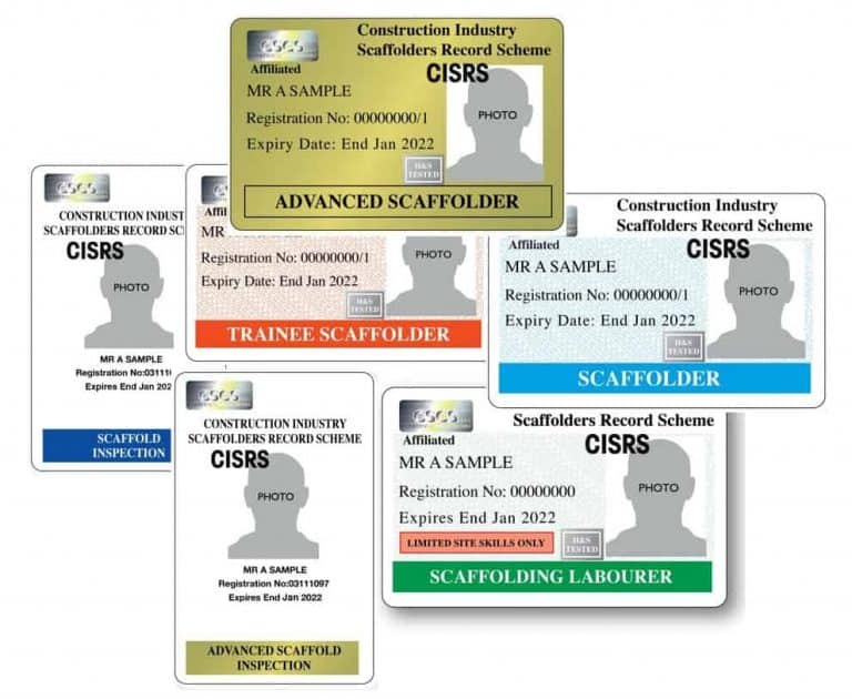 New CISRS Smart Cards Delayed Until Mid February | ScaffMag.com