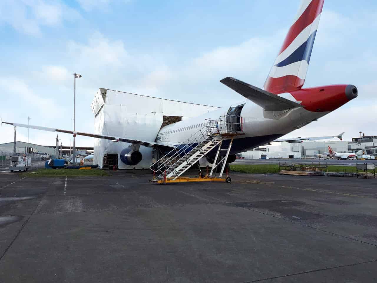 Enigma industrial services at Glasgow Airport