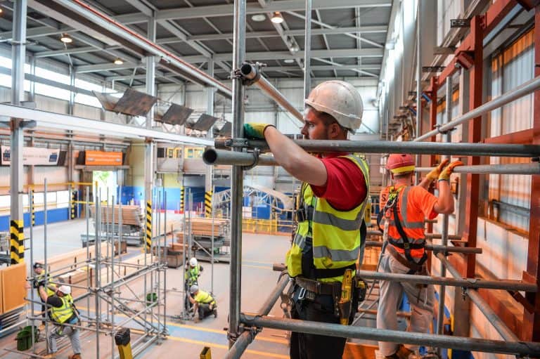 Ofsted Praises SIMIAN’s Scaffolding Apprenticeship Program for Quality and Safety