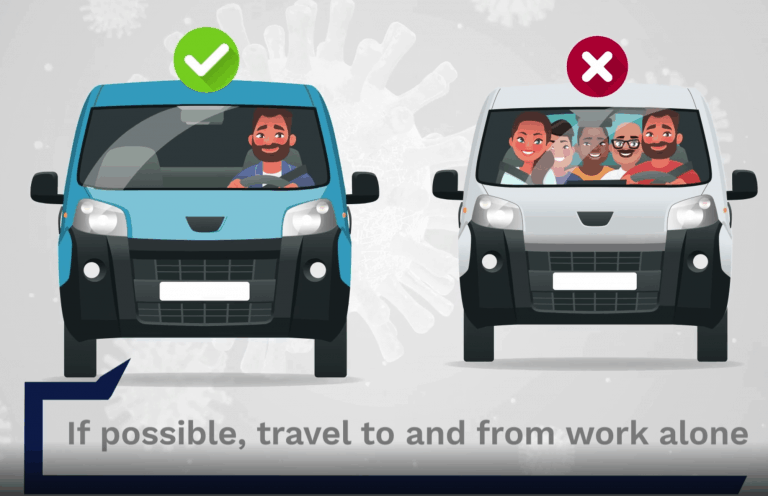 Animation provides safety advice for workers returning to site