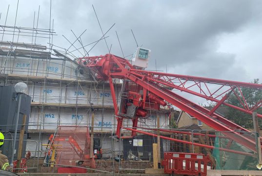 London tower crane collapse