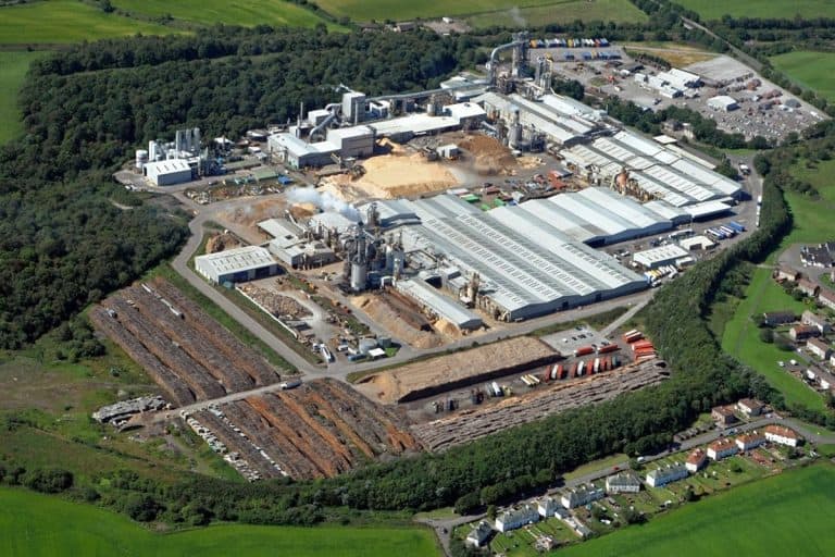 Scaffolder seriously injured after falling at Scottish factory