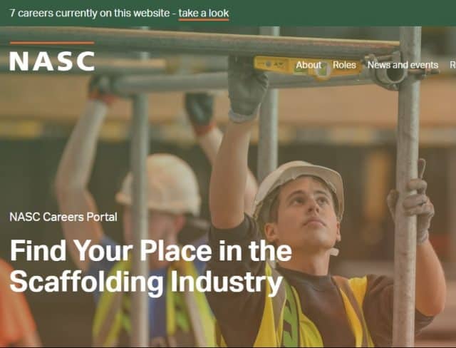 NASC launch CAREERS website