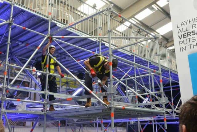 Layher scaffolding apprenticeship scheme launched by SIMIAN