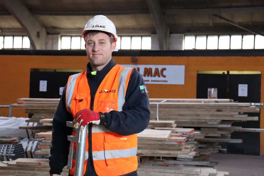 Trainee Scaffolder Dean Bishop