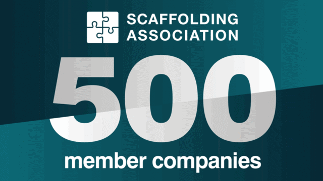 Scaffolding Association celebrates booming membership levels