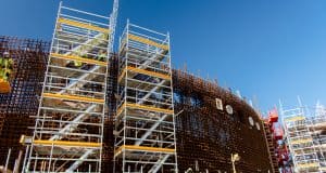PERI UP scaffolding reaches new heights