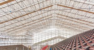 the UK's largest bespoke temporary roof