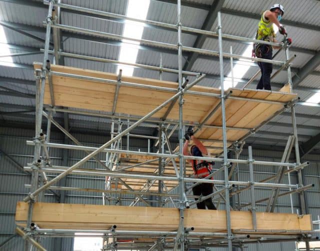 New scaffold training centre celebrates successful first course