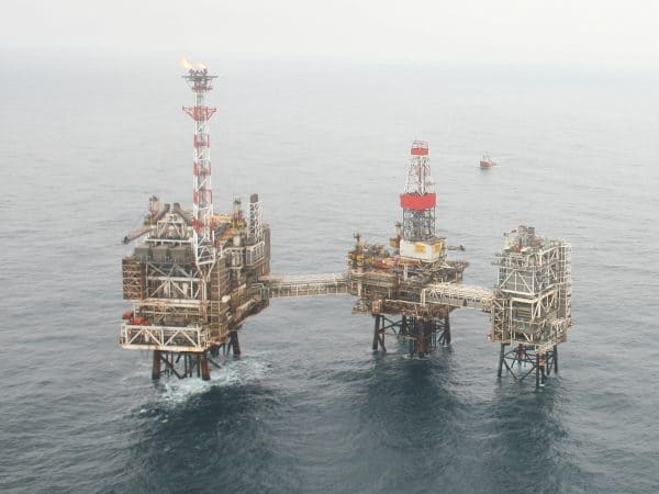shell north sea draugen platforms