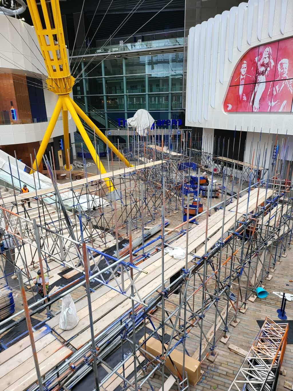 WellMax Scaffolding reach for the sky to help restore millennium glory at O2