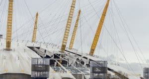 WellMax Scaffolding reach for the sky to help restore millennium glory at O2