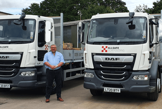 An Oxfordshire scaffolding business has begun trials using a ground-breaking fuel conditioner in a bid to reduce its fuel consumption.