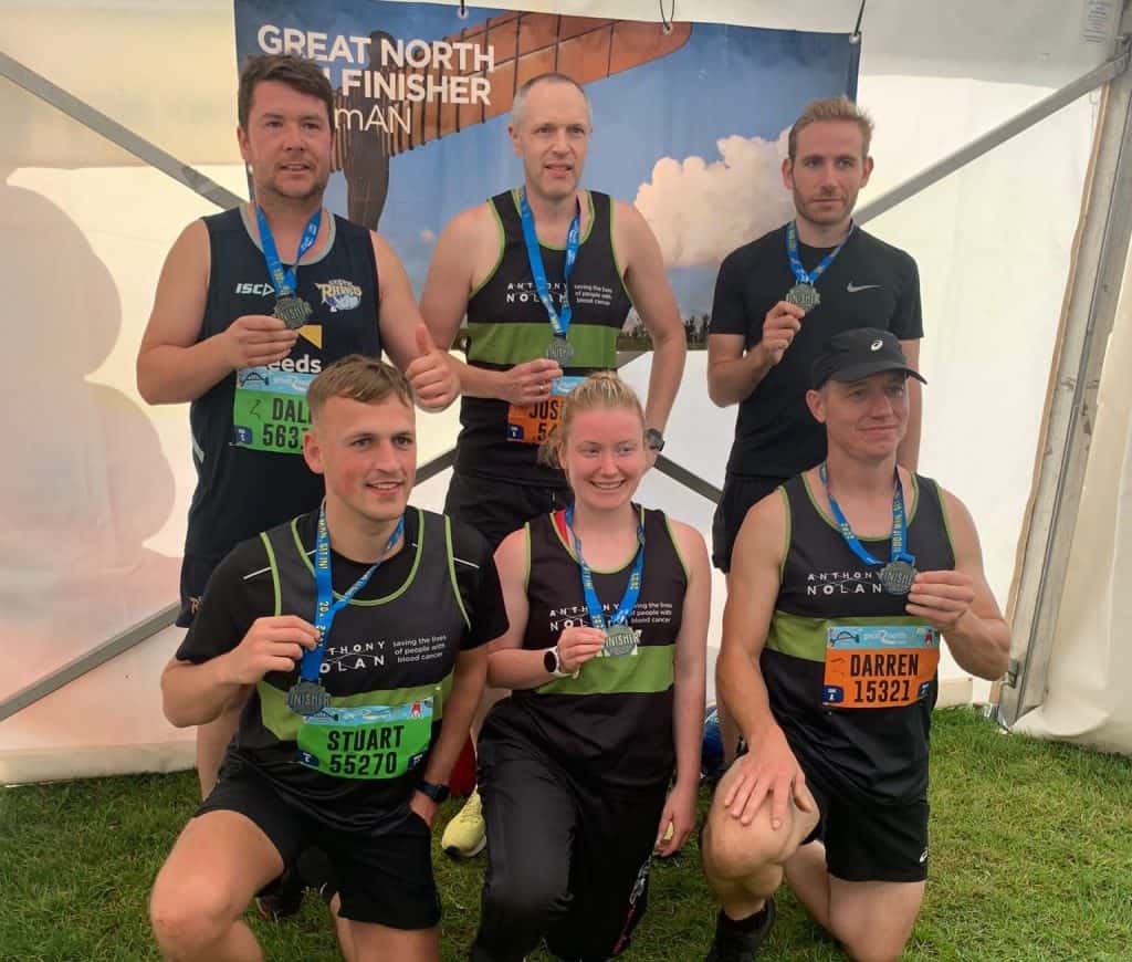 TRAD runners complete Great North Run for Anthony Nolan Trust | SM