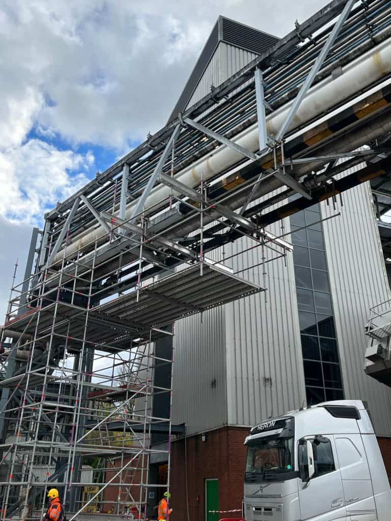 I-Scaff Access Solutions Ltd have become the first UK scaffolding contractor to use Layher’s brand new TwixBeam on a project in Scotland.