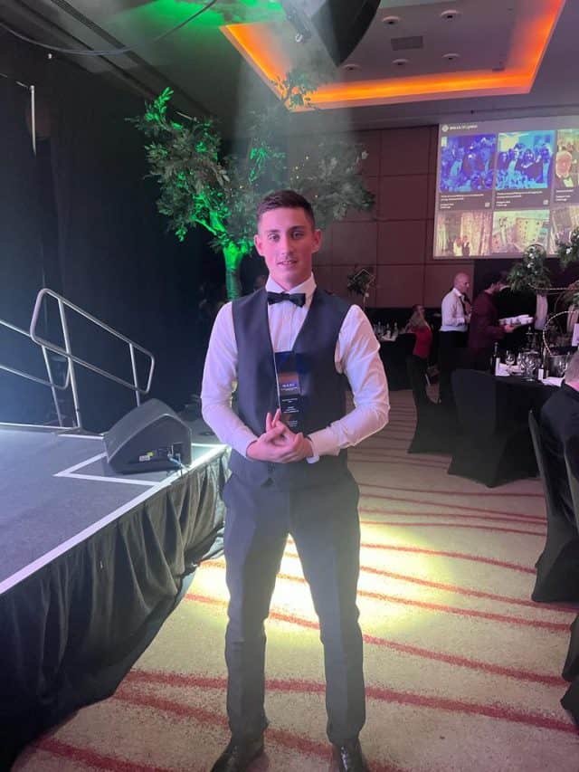 Louie Peebles has been named by the National Access & Scaffolding Confederation as its Apprentice of the Year 2022.