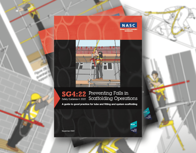 The NASC has launched SG4:22: Preventing Falls in Scaffolding Operations